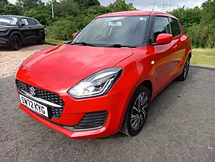 Used 2023 Suzuki Swift Sz-L Red - Interior and Exterior details 3