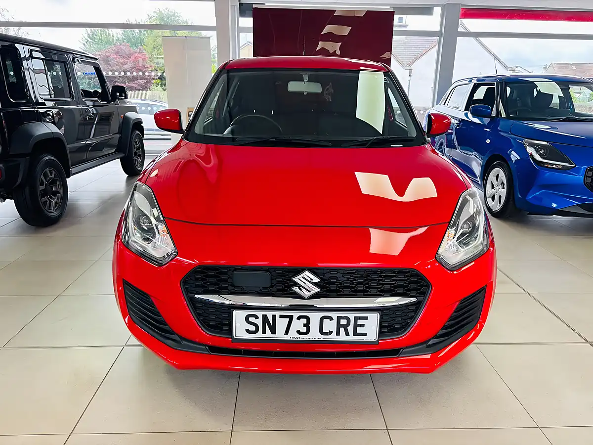 Used 2023 Suzuki Swift Sz-L Red - Interior and Exterior details 2