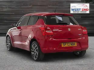 Used 2023 Suzuki Swift Sz-L Red - Interior and Exterior details 3