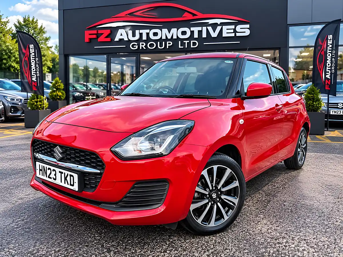 Used 2023 Suzuki Swift Sz-L Red - Interior and Exterior details 4