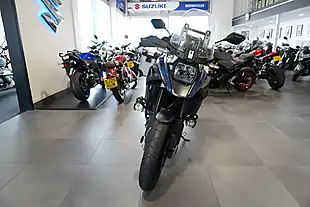 Used 2023 Suzuki V-Strom 1050 Blue Metallic - Interior and Exterior details 3
