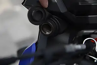 Used 2023 Suzuki V-Strom 650 Euro 5 Blue - Interior and Exterior details 12
