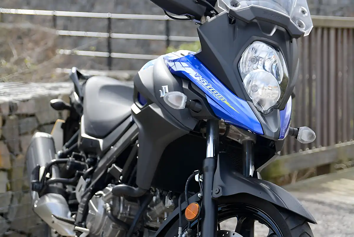 Used 2023 Suzuki V-Strom 650 Euro 5 Blue - Interior and Exterior details 2