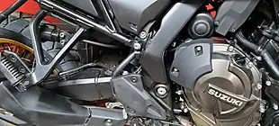 Used 2023 Suzuki V-Strom Yellow - Interior and Exterior details 16