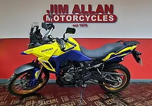 Used 2023 Suzuki V-Strom Yellow - Interior and Exterior details 2