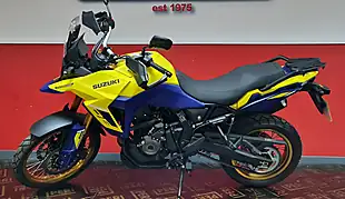 Used 2023 Suzuki V-Strom Yellow - Interior and Exterior details 4