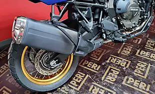 Used 2023 Suzuki V-Strom Yellow - Interior and Exterior details 7
