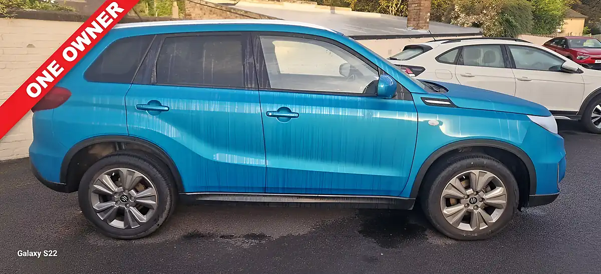 Used 2023 Suzuki Vitara Sz-T Blue - Interior and Exterior details 2