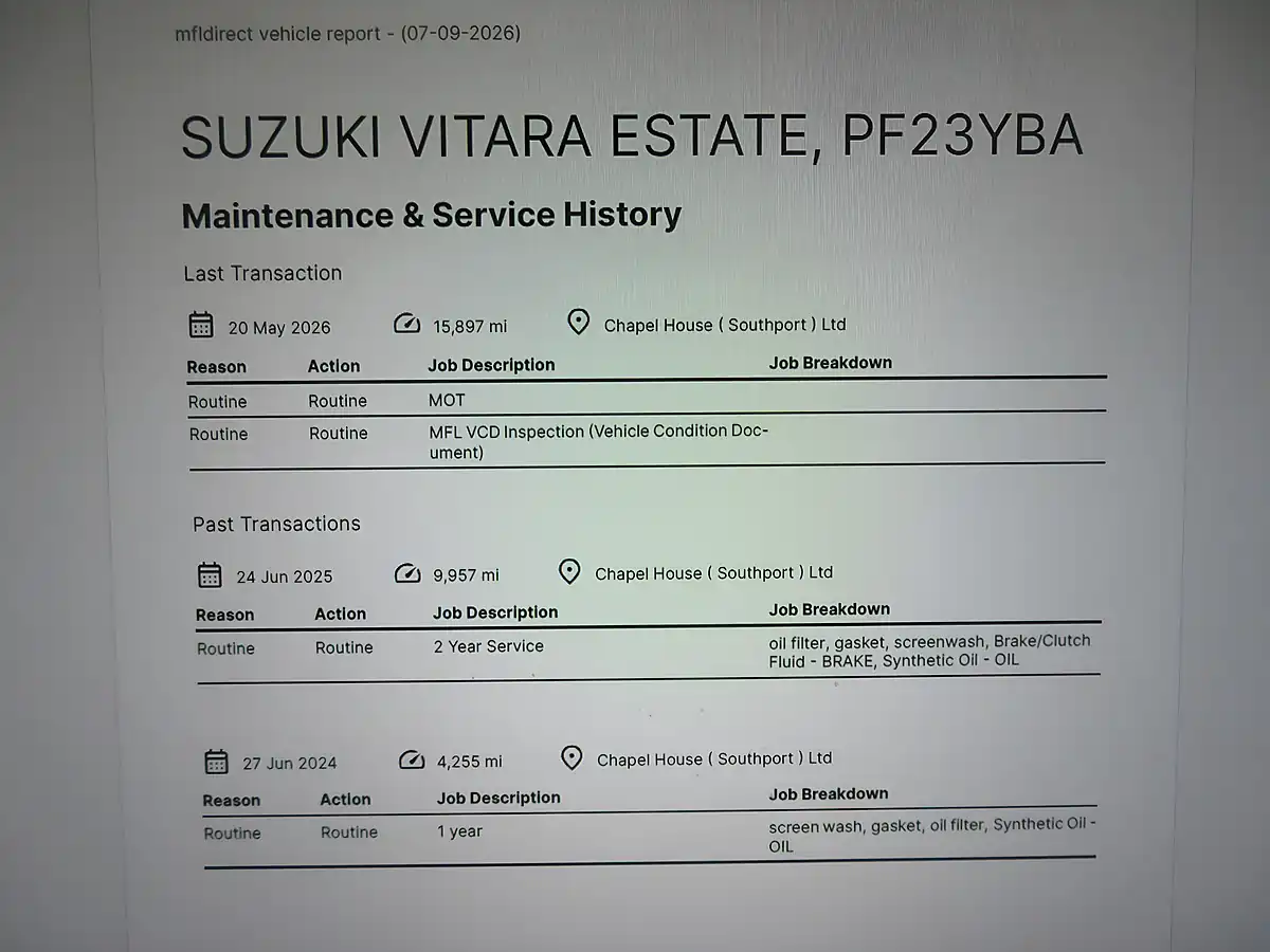 Used 2023 Suzuki Vitara SZ5 Black - Interior and Exterior details 18