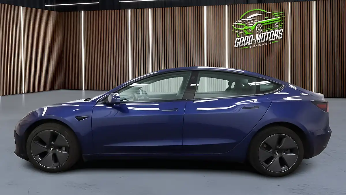 Used 2023 Tesla Model 3 Blue - Interior and Exterior details 11