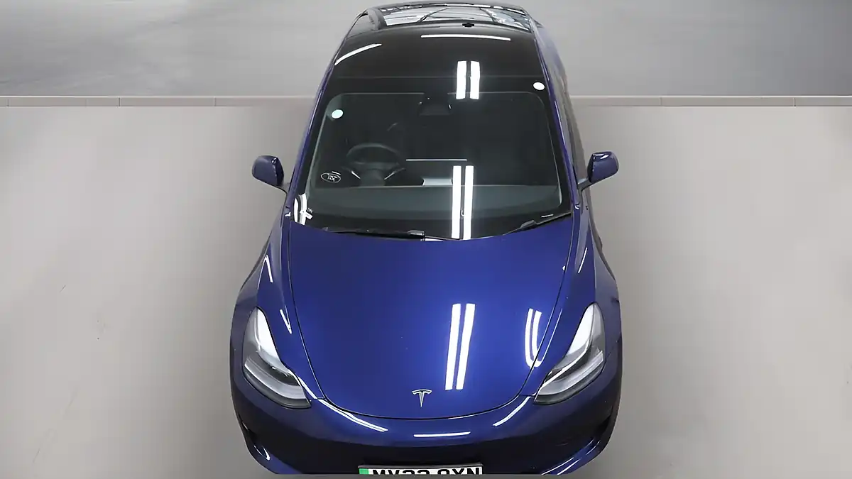 Used 2023 Tesla Model 3 Blue - Interior and Exterior details 13