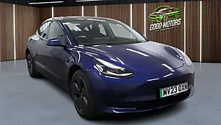 Used 2023 Tesla Model 3 Blue - Interior and Exterior details 3