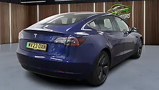 Used 2023 Tesla Model 3 Blue - Interior and Exterior details 7