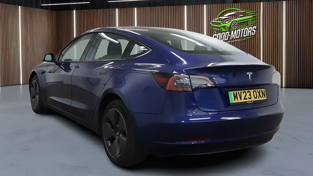 Used 2023 Tesla Model 3 Blue - Interior and Exterior details 9
