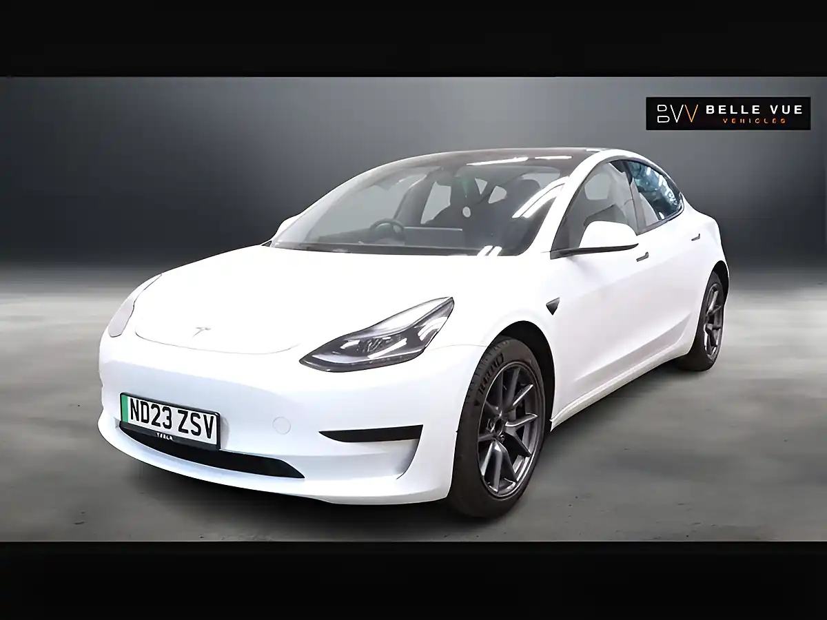 Used 2023 Tesla Model 3 Pearl White - Interior and Exterior details 11
