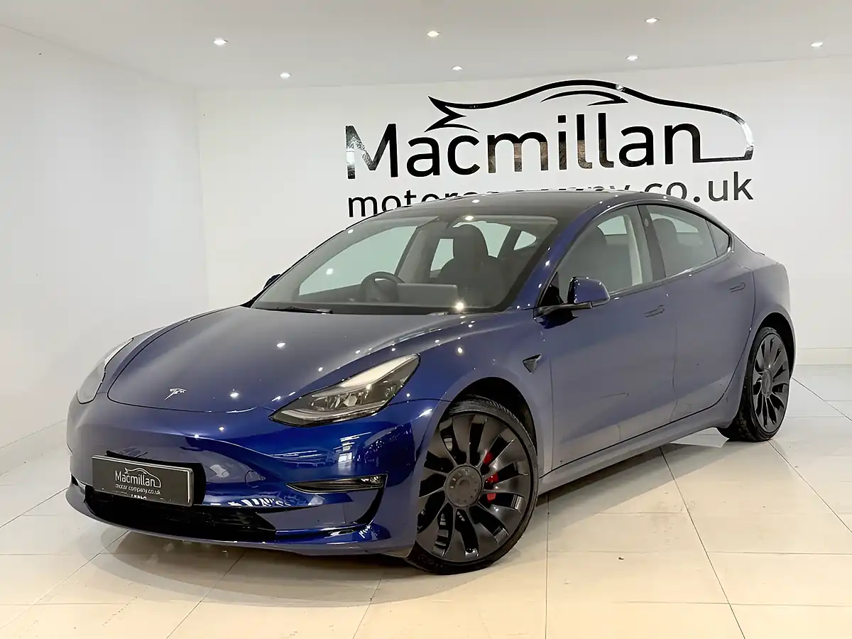 Used 2023 Tesla Model 3 Performance Blue - Interior and Exterior details 5