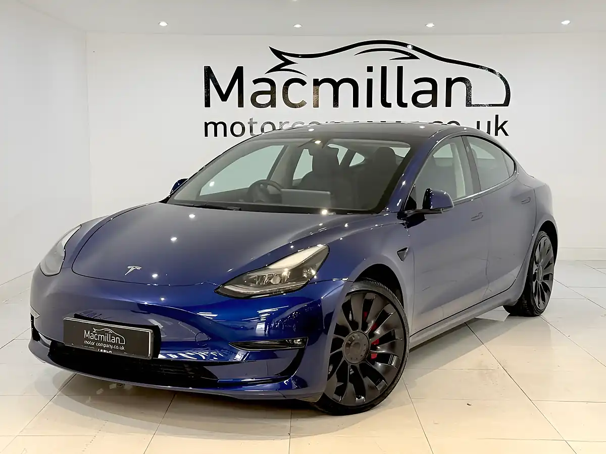 Used 2023 Tesla Model 3 Performance Blue - Interior and Exterior details 6