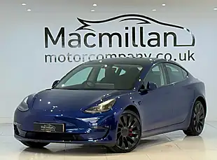 Used 2023 Tesla Model 3 Performance Blue - Interior and Exterior details 7