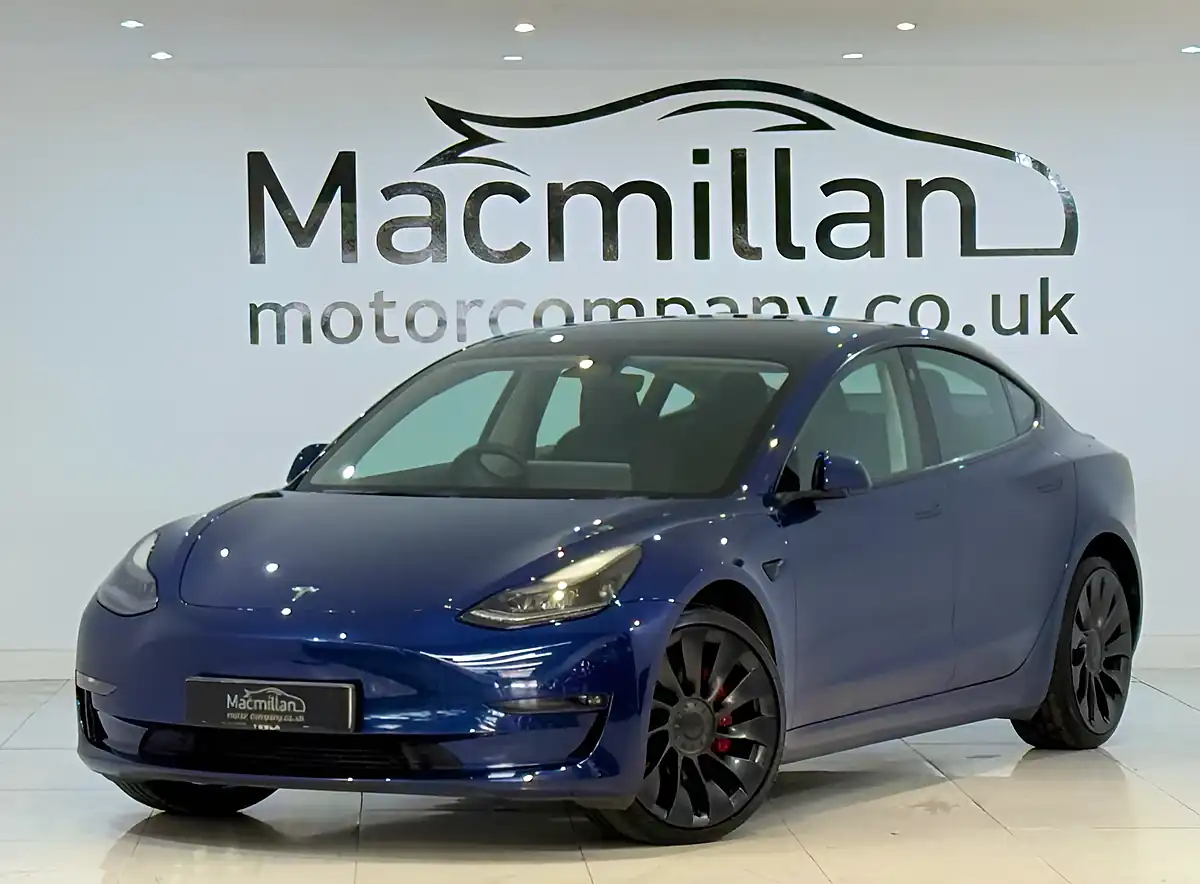 Used 2023 Tesla Model 3 Performance Blue - Interior and Exterior details 7