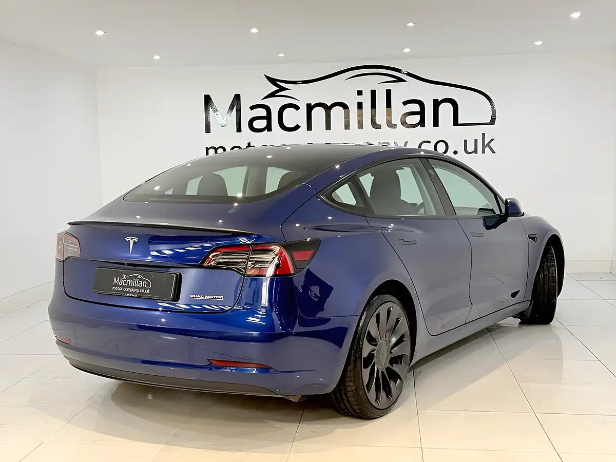 Used 2023 Tesla Model 3 Performance Blue - Interior and Exterior details 9