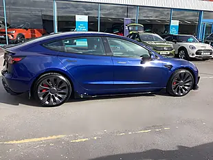 Used 2023 Tesla Model 3 Performance Blue - Interior and Exterior details 15
