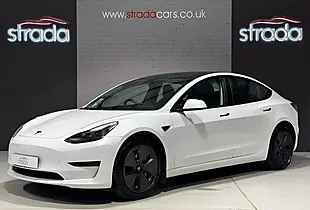 Used 2023 Tesla Model 3 Saloon White - Interior and Exterior details 2