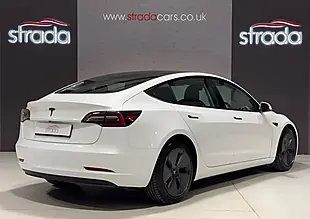 Used 2023 Tesla Model 3 Saloon White - Interior and Exterior details 4