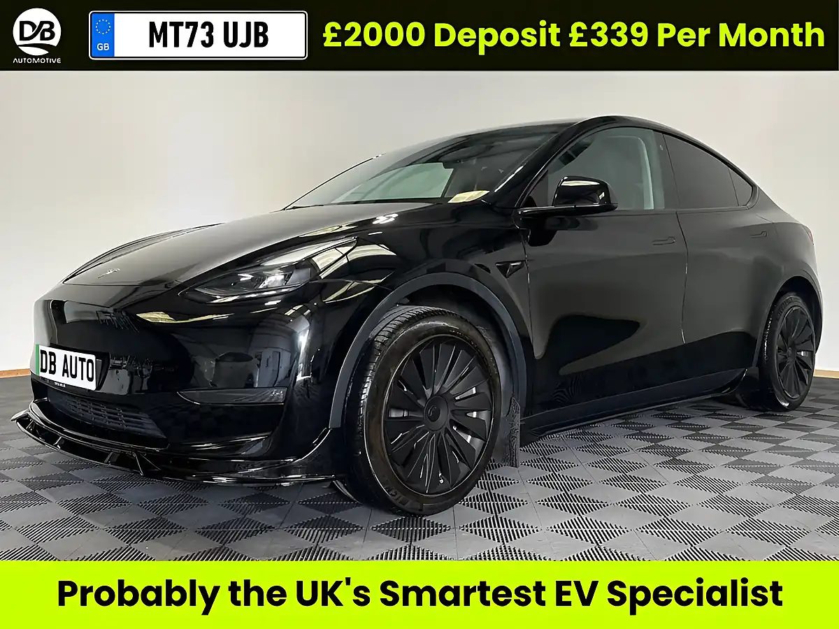 Used 2023 Tesla Model Y Auto RWD Black - Front View