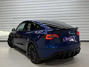 Used 2023 Tesla Model Y Blue - Interior and Exterior details 3