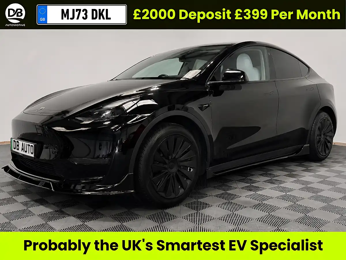 Used 2023 Tesla Model Y Long Range Black - Front View
