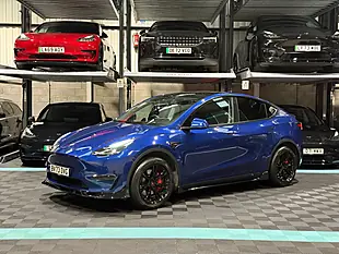 Used 2023 Tesla Model Y Long Range Blue - Interior and Exterior details 5