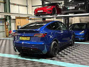 Used 2023 Tesla Model Y Long Range Blue - Interior and Exterior details 8