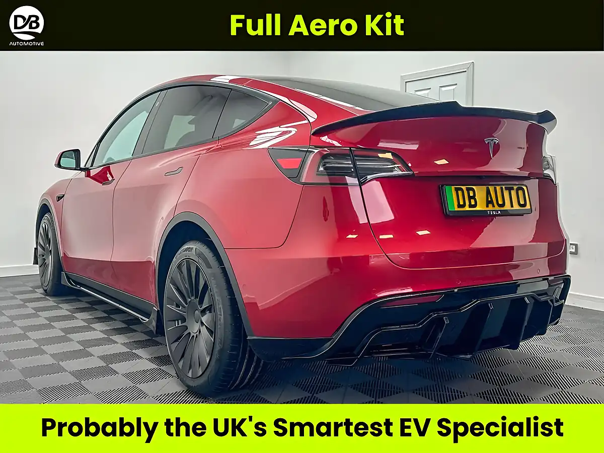 Used 2023 Tesla Model Y Long Range Midnight Cherry Red - Interior and Exterior details 2