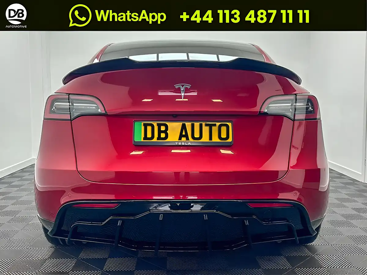 Used 2023 Tesla Model Y Long Range Midnight Cherry Red - Interior and Exterior details 8