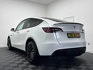 Used 2023 Tesla Model Y Long Range White - Interior and Exterior details 12