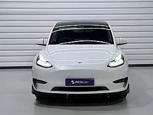 Used 2023 Tesla Model Y Long Range White - Interior and Exterior details 5