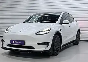 Used 2023 Tesla Model Y Long Range White - Interior and Exterior details 9