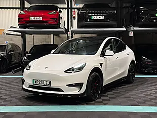 Used 2023 Tesla Model Y Long Range White - Interior and Exterior details 5