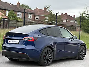 Used 2023 Tesla Model Y Performance Blue - Interior and Exterior details 11