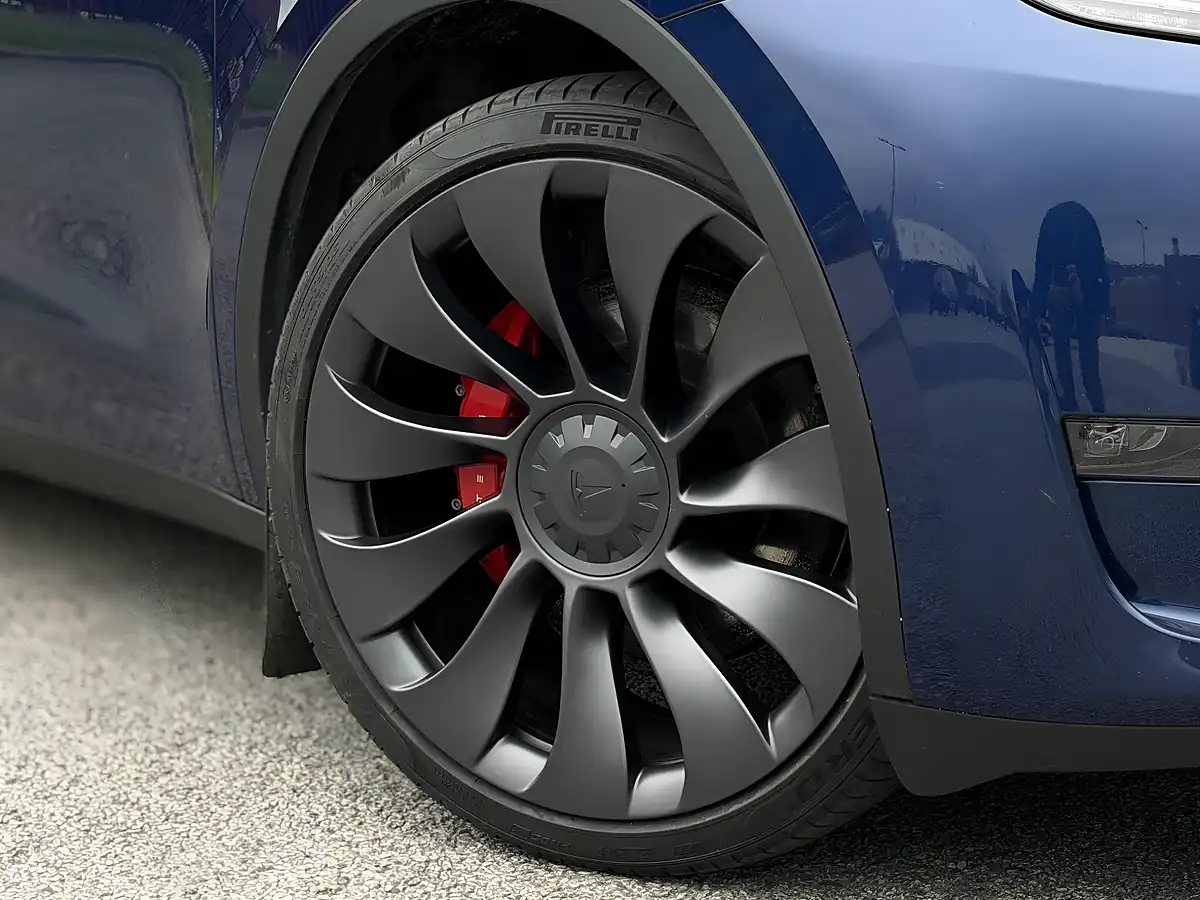 Used 2023 Tesla Model Y Performance Blue - Interior and Exterior details 14