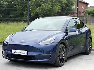 Used 2023 Tesla Model Y Performance Blue - Interior and Exterior details 3
