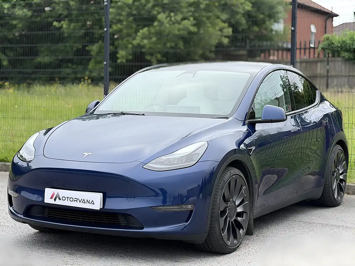 Used 2023 Tesla Model Y Performance Blue - Interior and Exterior details 3