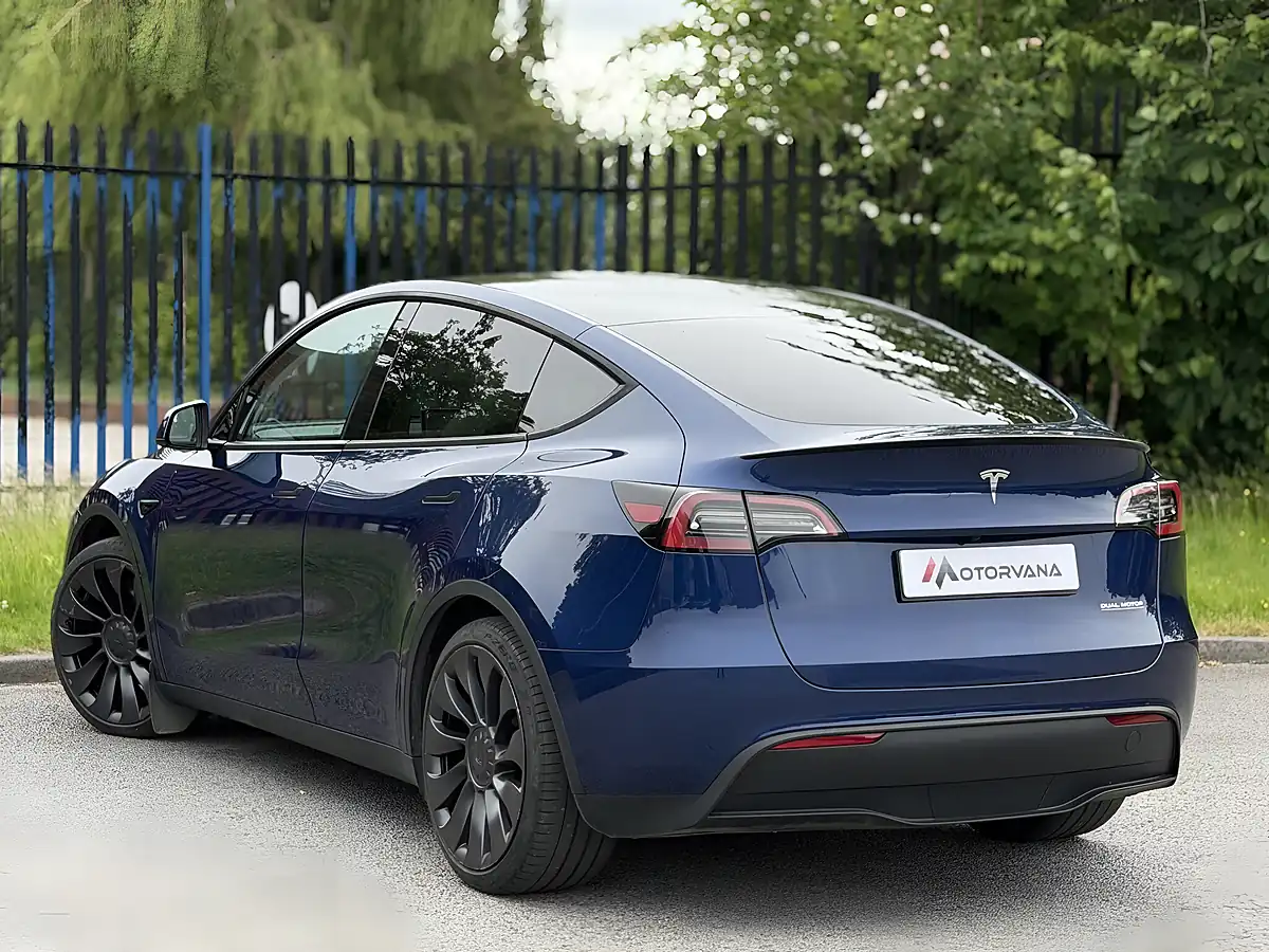Used 2023 Tesla Model Y Performance Blue - Interior and Exterior details 4