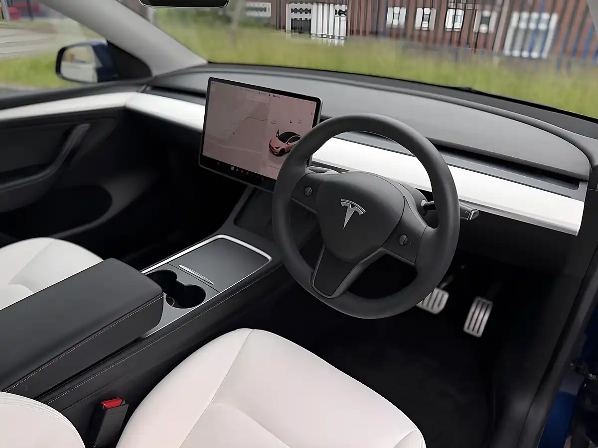 Used 2023 Tesla Model Y Performance Blue - Interior and Exterior details 5
