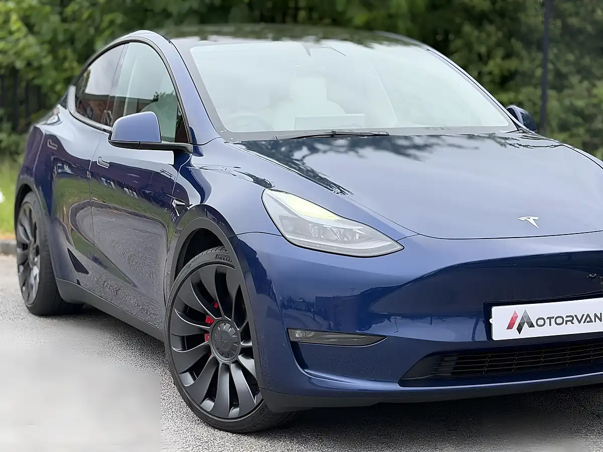 Used 2023 Tesla Model Y Performance Blue - Interior and Exterior details 7