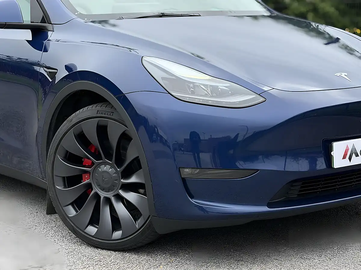 Used 2023 Tesla Model Y Performance Blue - Interior and Exterior details 8