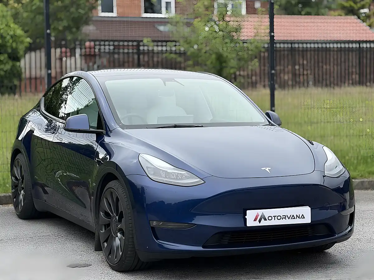 Used 2023 Tesla Model Y Performance Blue - Interior and Exterior details 9