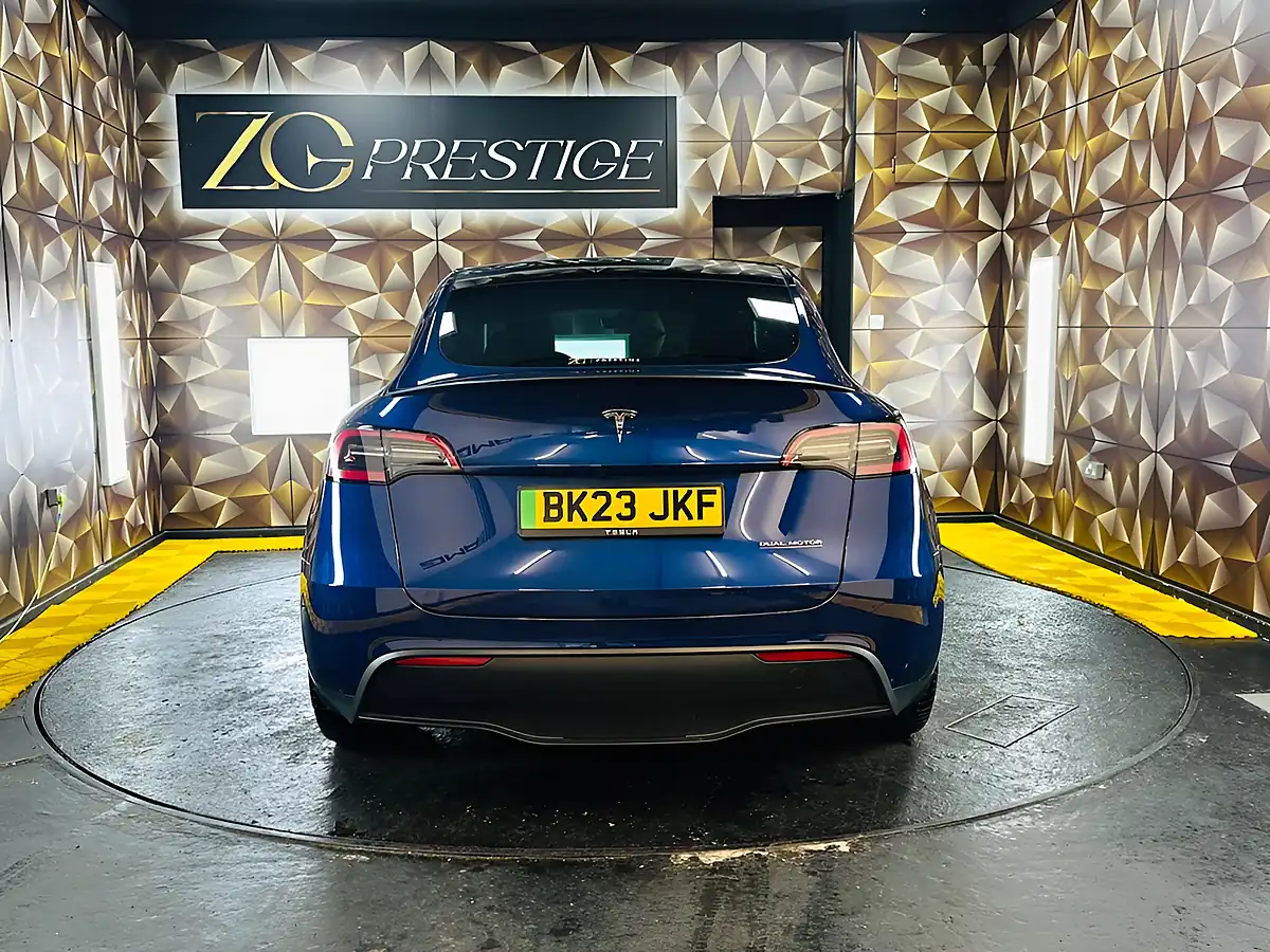 Used 2023 Tesla Model Y Performance Deep Blue - Interior and Exterior details 5