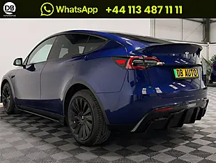 Used 2023 Tesla Model Y SUV 5dr Blue - Interior and Exterior details 4