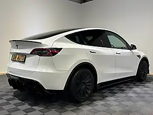 Used 2023 Tesla Model Y SUV White - Interior and Exterior details 10